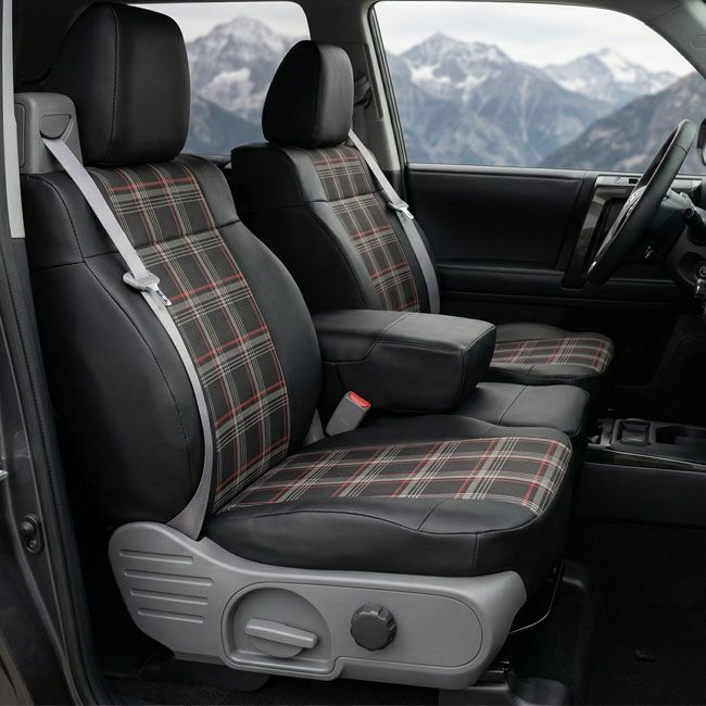 RedPlaid- Custom Seat Cover