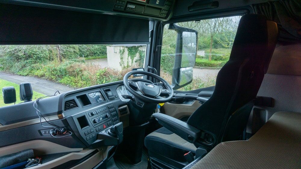 Heavy duty seat covers for trucks installed in a rugged off-road vehicle