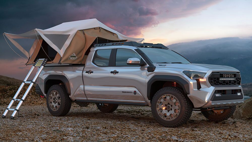 Premium custom-fit seat covers for Toyota Tacoma truck interior 2025